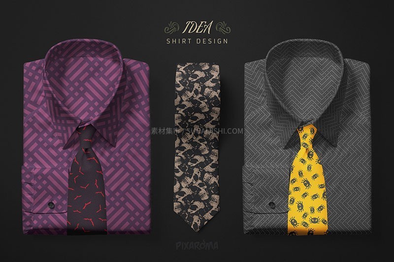 100种万圣节无缝图案背景素材,AI PAT格式